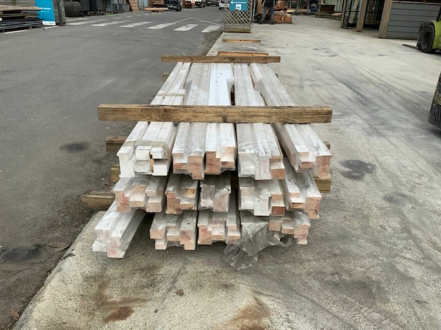Grenen opdek kozijn 231,5x9x5,6 cm (15x) - afbeelding 4 van  9