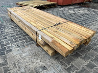 Grenen paal 9x9 cm (30x) - afbeelding 1 van  6