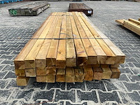 Grenen paal 9x9 cm (30x) - afbeelding 4 van  6