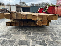 Grenen paal 9x9 cm (30x) - afbeelding 5 van  6