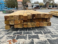 Grenen paal 9x9 cm (30x) - afbeelding 6 van  6