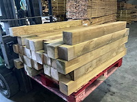 Grenen paal geïmpregneerd - 100-140x11x11 cm (37x) - afbeelding 1 van  7