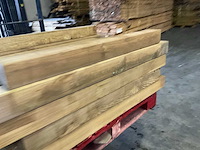 Grenen paal geïmpregneerd - 100-140x11x11 cm (37x) - afbeelding 2 van  7