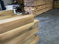 Grenen paal geïmpregneerd - 100-140x11x11 cm (37x) - afbeelding 3 van  7