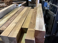 Grenen paal geïmpregneerd - 100-140x11x11 cm (37x) - afbeelding 6 van  7