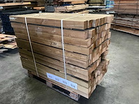 Grenen paal geïmpregneerd 150x8,8x8,8 cm (80x) - afbeelding 1 van  9