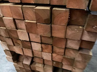 Grenen paal geïmpregneerd 150x8,8x8,8 cm (80x) - afbeelding 9 van  9