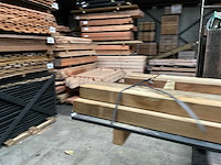 Grenen paal geschaafd - 180x6,8x6,8 cm (17x) - afbeelding 7 van  12