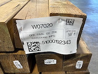 Grenen paal geschaafd 400x8,8x8,8 cm (25x) - afbeelding 5 van  6