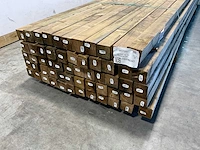 Grenen paal geschaafd 400x8,8x8,8 cm (25x) - afbeelding 3 van  6