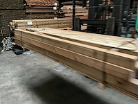 Grenen paal geschaafd/geïmpregneerd - 220-240x8,8x8,8 cm (26x) - afbeelding 2 van  8