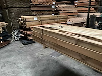 Grenen paal geschaafd/geïmpregneerd - 220-240x8,8x8,8 cm (26x) - afbeelding 3 van  8