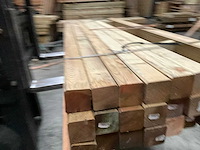 Grenen paal geschaafd/geïmpregneerd - 220-240x8,8x8,8 cm (26x) - afbeelding 5 van  8