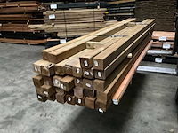 Grenen paal geschaafd/geïmpregneerd - 270x8,8x8,8 cm (32x) - afbeelding 2 van  10