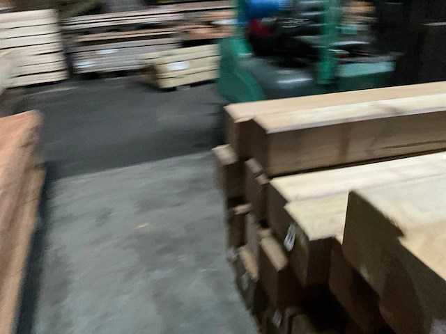 Grenen paal geschaafd/geïmpregneerd - 270x8,8x8,8 cm (32x) - afbeelding 7 van  10