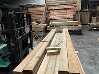 Grenen paal geschaafd/geïmpregneerd - 270x8,8x8,8 cm (32x) - afbeelding 9 van  10