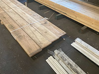 Grenen plank 25x250x3950 mm (4x) - afbeelding 2 van  5