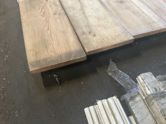 Grenen plank 25x250x3950 mm (4x) - afbeelding 3 van  5
