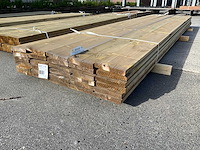 Grenen plank 4000x195x25 mm (30x) - afbeelding 1 van  4