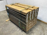 Grenen plank geschaafd 180x20x2 cm (100x) - afbeelding 1 van  2