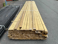 Grenen plank geschaafd 5100x20x65 mm (164x) - afbeelding 2 van  4