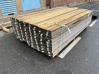 Grenen profiel plank 2000x28x145 mm (124x) - afbeelding 1 van  6