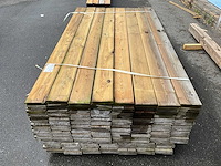 Grenen profiel plank 2000x28x145 mm (124x) - afbeelding 5 van  6