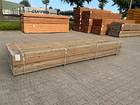 Grenen rabatdeel dubbelzijdig 4200x140x28mm (112x) - afbeelding 1 van  6