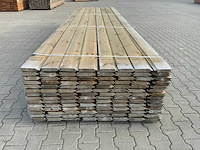 Grenen rabatdeel dubbelzijdig 4200x140x28mm (112x) - afbeelding 3 van  6