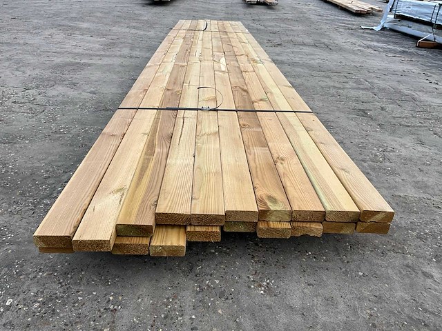 Grenen regel 20x50x400 cm (20x) - afbeelding 3 van  3