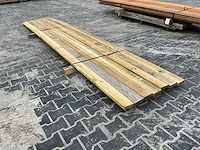 Grenen regel 3x10x400 cm (7x) - afbeelding 1 van  3