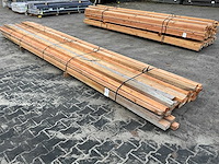 Grenen regel 5x10x500 cm (40x) - afbeelding 1 van  3