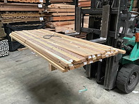 Grenen regel geïmpregneerd - 180x4,5x2,2 cm (40x) - afbeelding 1 van  9