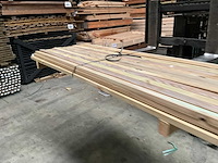 Grenen regel geïmpregneerd - 180x4,5x2,2 cm (40x) - afbeelding 2 van  9