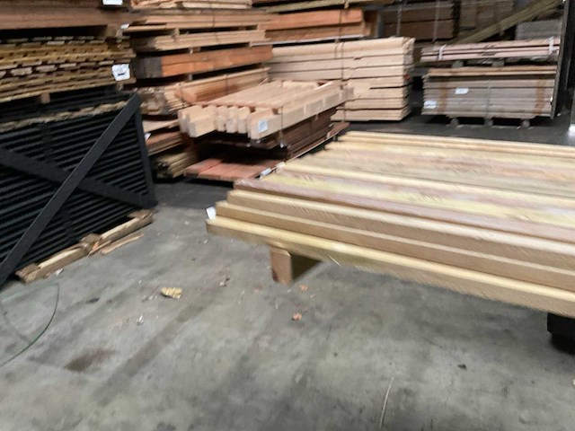 Grenen regel geïmpregneerd - 180x4,5x2,2 cm (40x) - afbeelding 4 van  9