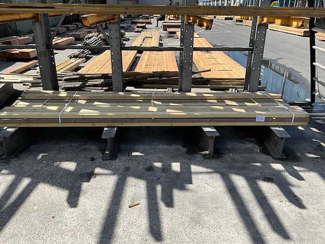 Grenen regel geschaafd regel 3600x95x45 mm (25x) - afbeelding 1 van  3