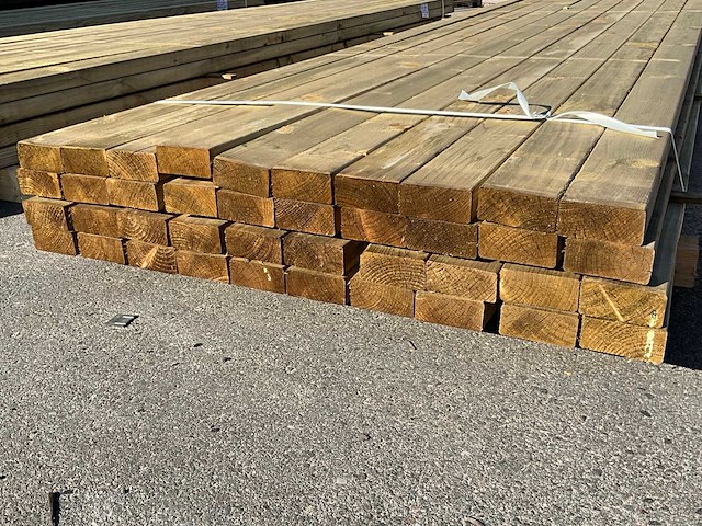 Grenen regels 3600x40x90 mm (40x) - afbeelding 2 van  5