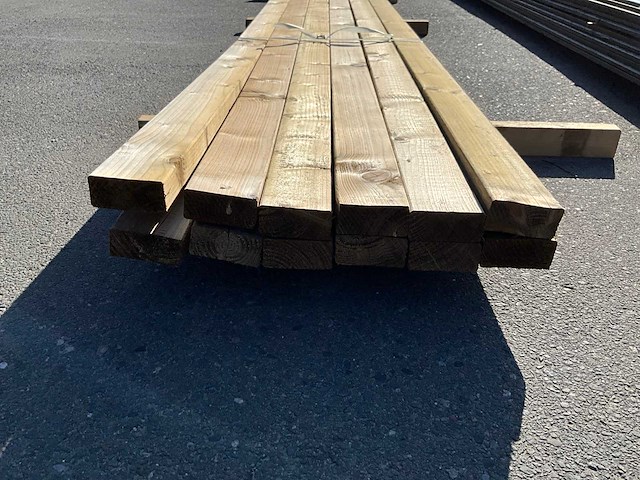 Grenen regels 4200x90x40 mm (12x) - afbeelding 3 van  4
