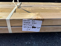 Grenen regels 4200x90x40 mm (12x) - afbeelding 4 van  4