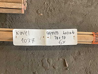 Grenen ronde stok diameter 14 mm (6x) - afbeelding 2 van  15