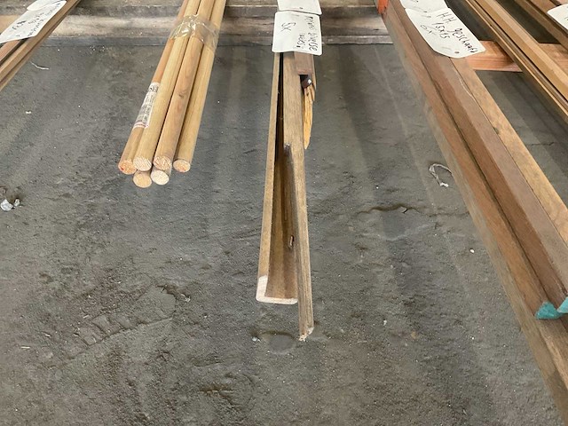 Grenen ronde stok diameter 14 mm (6x) - afbeelding 10 van  15