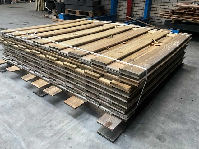 Grenen schutting 150x180 cm (8x) - afbeelding 5 van  5