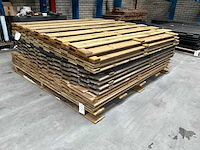 Grenen schutting 180x180 cm (13x) - afbeelding 1 van  6