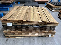Grenen schutting 180x180 cm (13x) - afbeelding 4 van  6