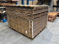 Grenen schutting 180x180 cm (28x) - afbeelding 1 van  6