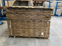 Grenen schutting 180x180 cm (28x) - afbeelding 2 van  6