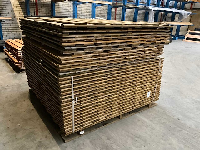 Grenen schutting 180x180 cm (28x) - afbeelding 3 van  6