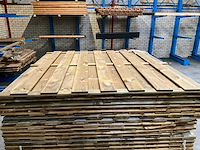 Grenen schutting 180x180 cm (28x) - afbeelding 4 van  6