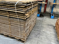 Grenen schutting 180x180 cm (28x) - afbeelding 5 van  6