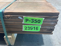 Grenen schuttingplanken kdi bruin 200x16x1,5 cm (216x) - afbeelding 7 van  7